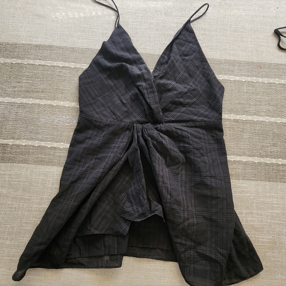 ARITZIA- WILFRED PLAID DRESS